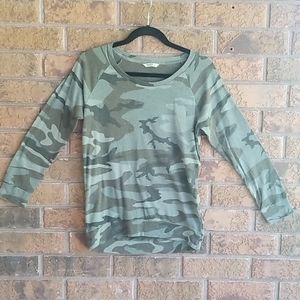 TNA Camo Long Sleeved Top